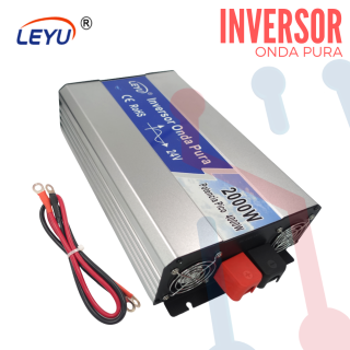 Inversor (Onda pura) DC/AC 24V 2000W-LEYU