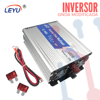Inversor (Onda Modificada) DC/AC 24V 1000W-LEYU