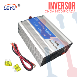Inversor (Onda Modificada) DC/AC 24V 600W-LEYU