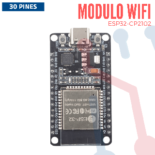 Modulo WIFI ESP32-CP2102 (30Pines)