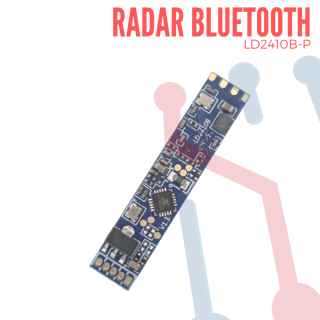 Radar con Sensor de Presencia LD2410B-P Bluetooth