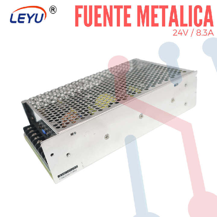 Fuente Suicheada 24V 8.3A 199W (LEYU)