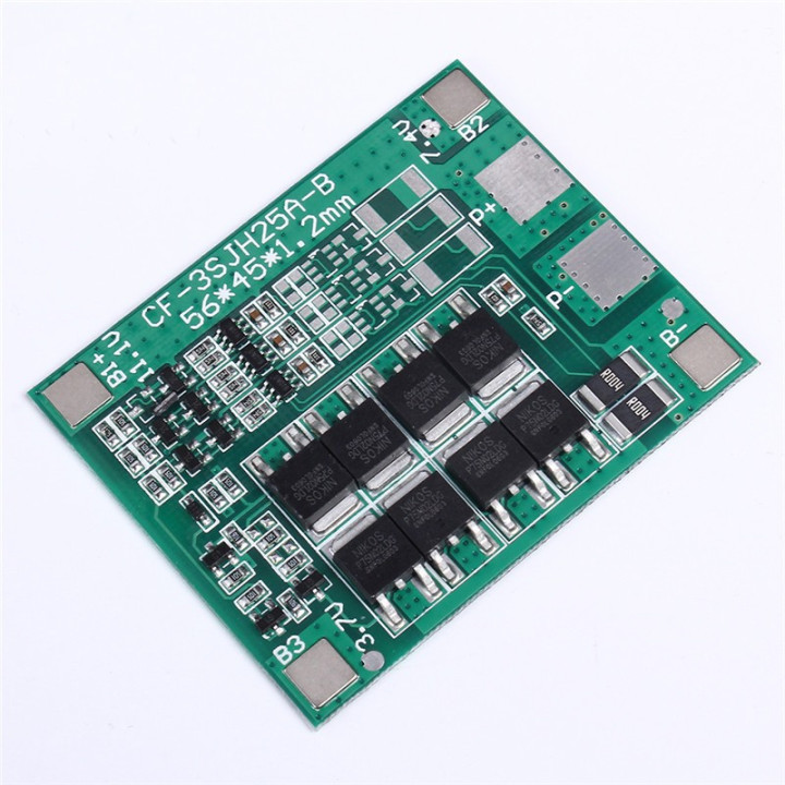 Cargador BMS 18650 3S 25A