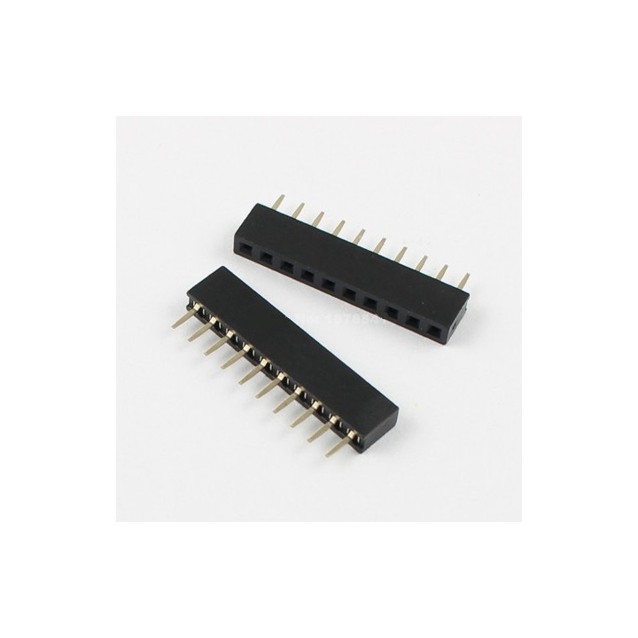 Header hembra 2mm x 10 pines Para Xbee