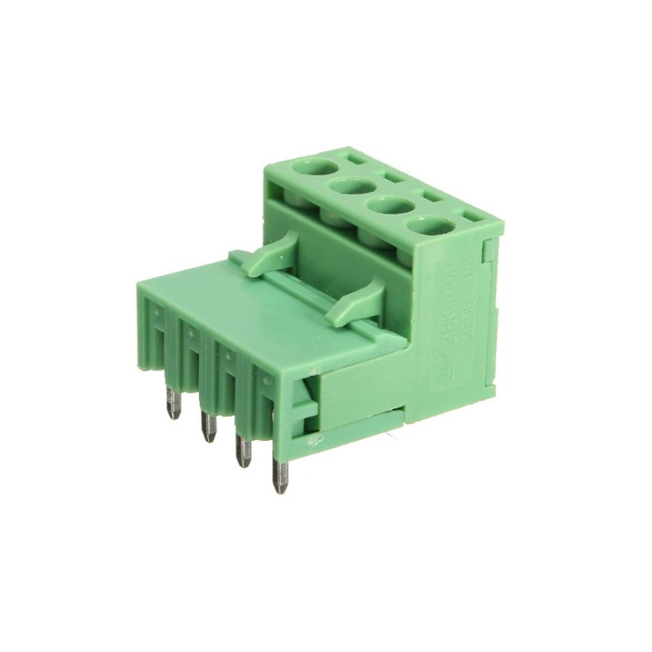 Bornera Desarmable 4PIN 5mm Verde