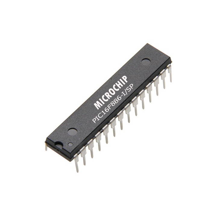 Microcontrolador microchip PIC16F886-I/SP