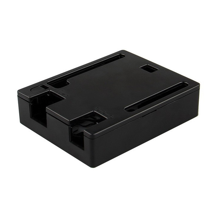 Caja Plàstica Negra Arduino Uno