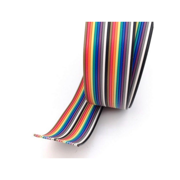 Cable Ribbon  10 Hilos Color X Metro