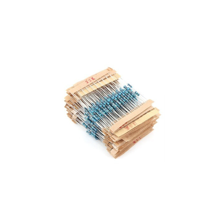 Kit de Resistencias de Precisión 1/4W 300PCS