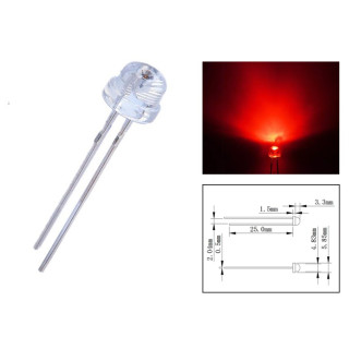 Led de Alta Intensidad  4.8mm Rojo