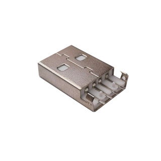 Conector USB Hembra Largo  Tipo A 180° para PCB