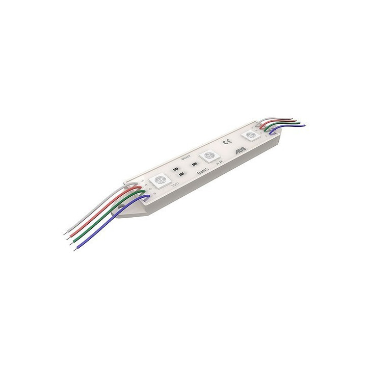 Modulo 3 led 5050 12V RGB