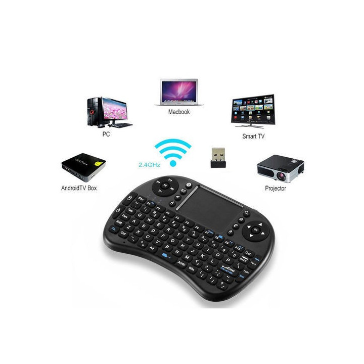 Mini Teclado Inalámbrico con PadMouse