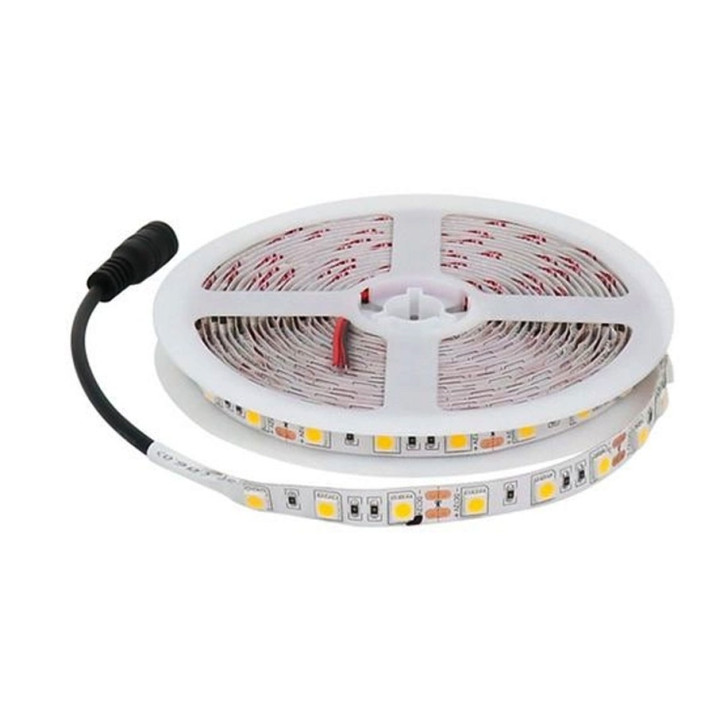 Cinta Led 5050 Blanco Cálido 12V (5 Metros)