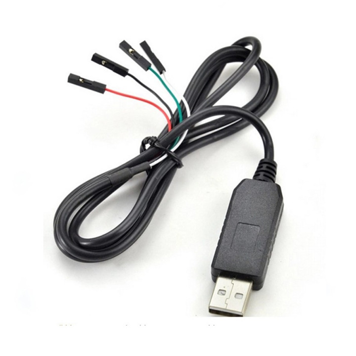 Conversor USB tipo A a  TTL  4 Pines con PL2303HX