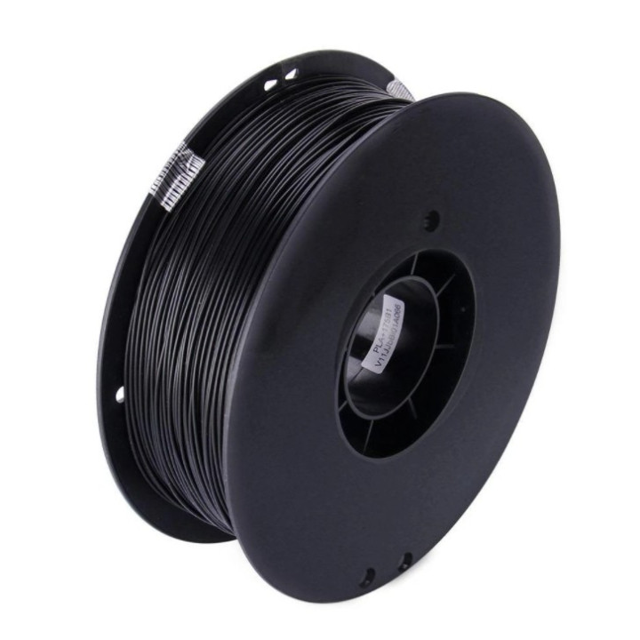 Filamento PLA 3D Negro 1Kg 1.75mm