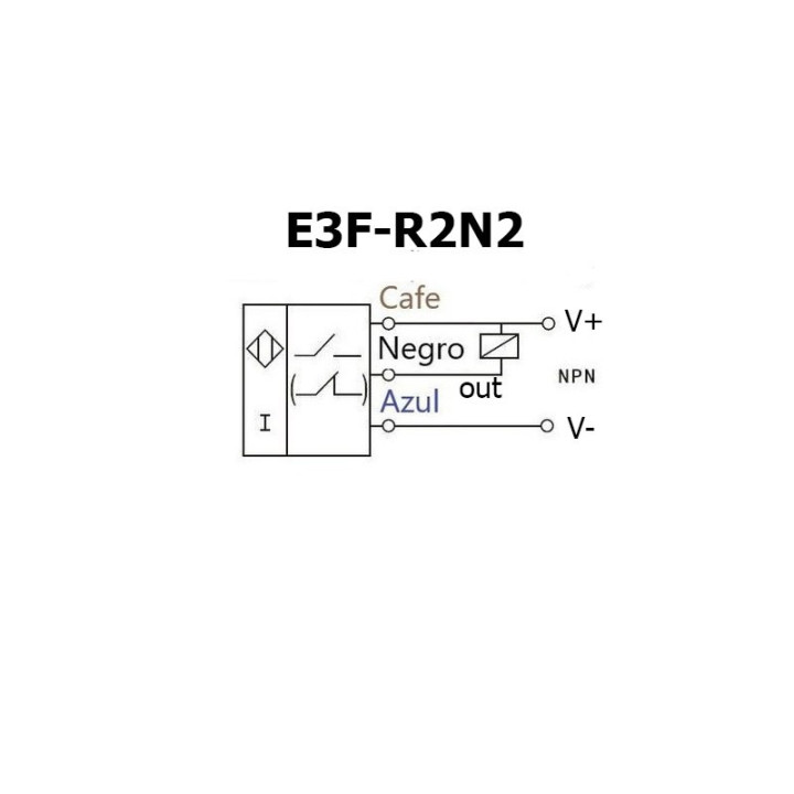 Sensor Distancia Infrarrojo (IR) E3F-R2N2 con Módulo de Refelxión