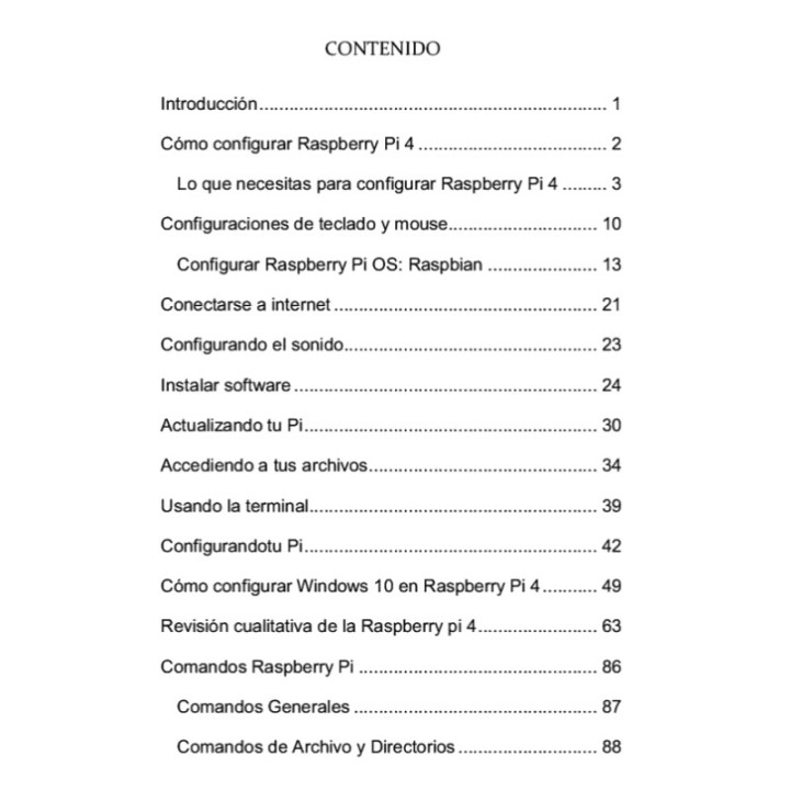 Raspberry Pi 4 Manual Completo