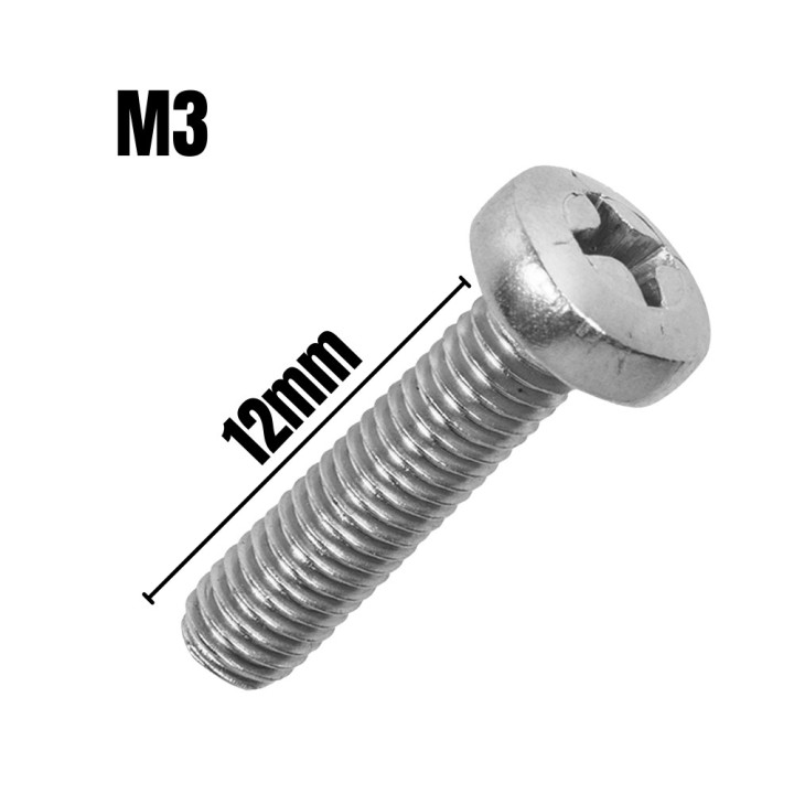 Tornillo M3 10mm (6 Unidades)