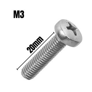 Tornillo  M3 20mm (6 Unidades)