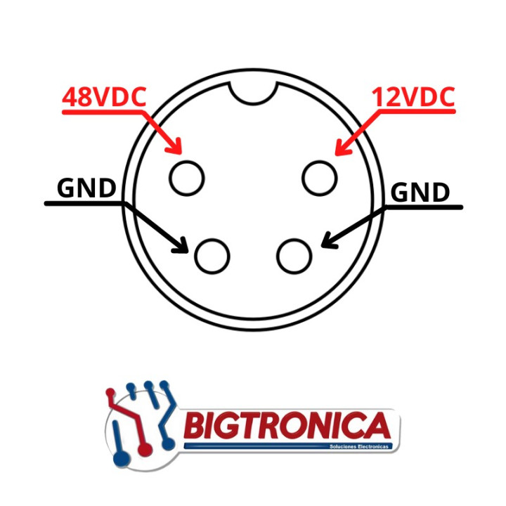 Adaptador de Voltaje 12V 3A y 48V 1A