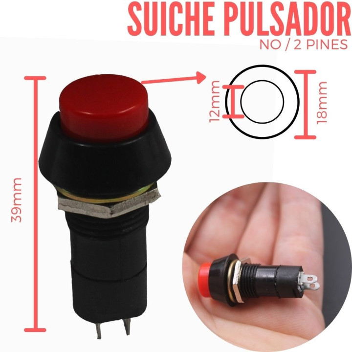 Suiche pulsador de chasis