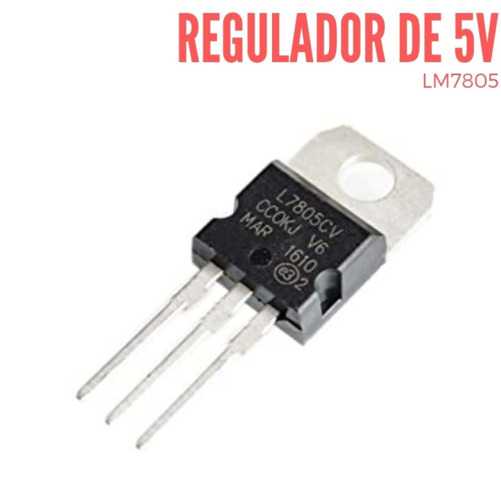 Regulador de Voltaje 5V/1A  (LM7805)