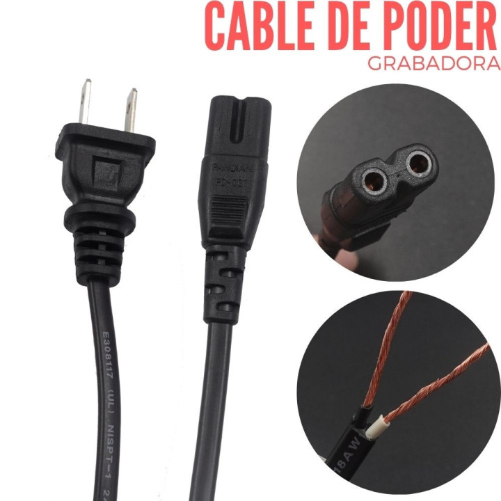 Cable Grabadora 18 AWG (200cm)