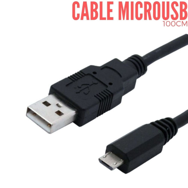Cable USB A Micro USB (80cm)