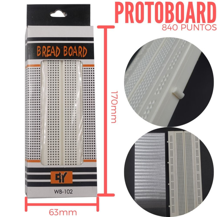 Protoboard 840 Puntos (WB-102)