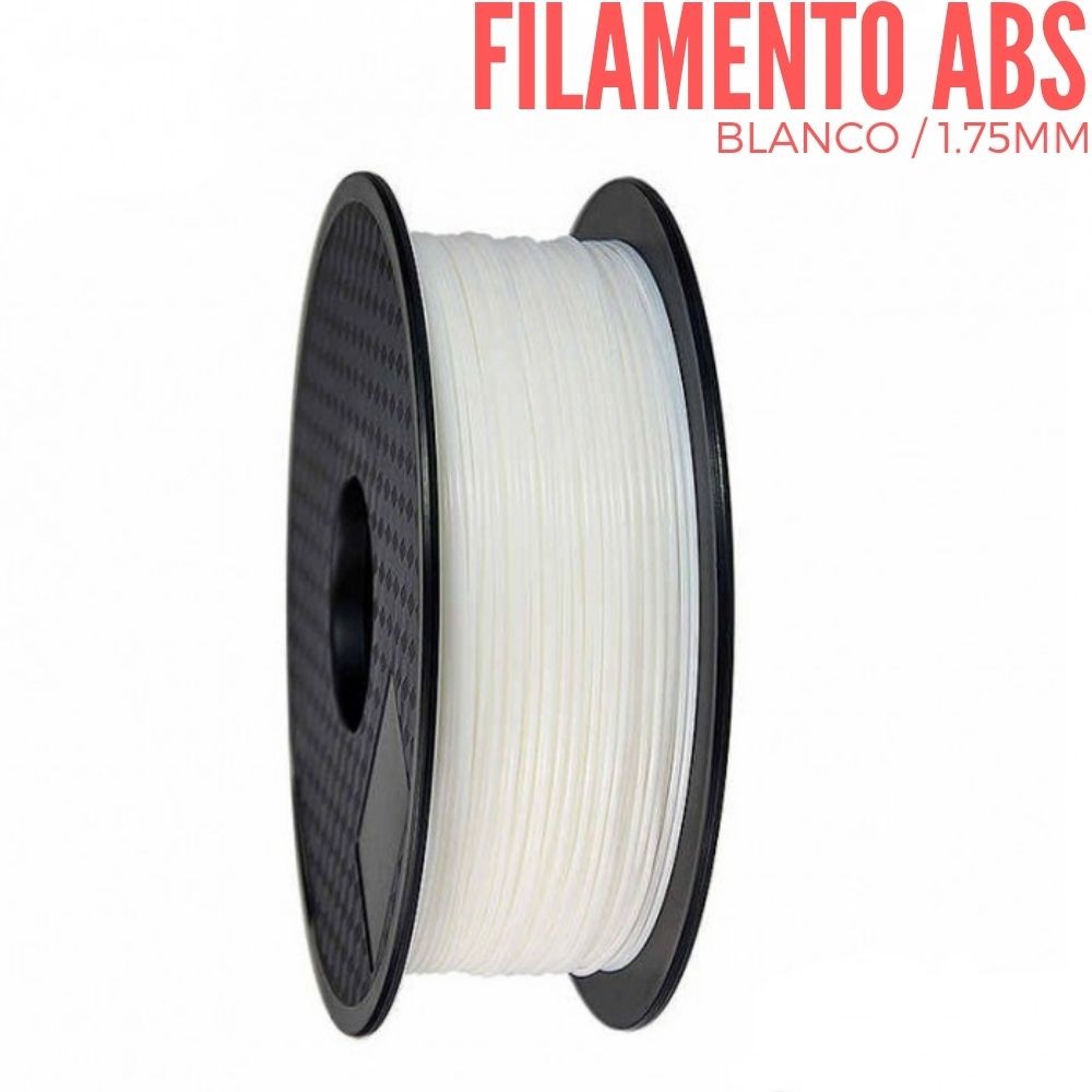 Filamento de ABS Verbatim de 1,75 mm y 1 kg - Blanco, Filamento de ABS  Verbatim de 1,75 mm y 1 kg