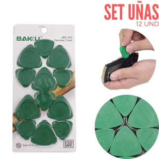 Set de Uñas Plasticas  (BK-212)