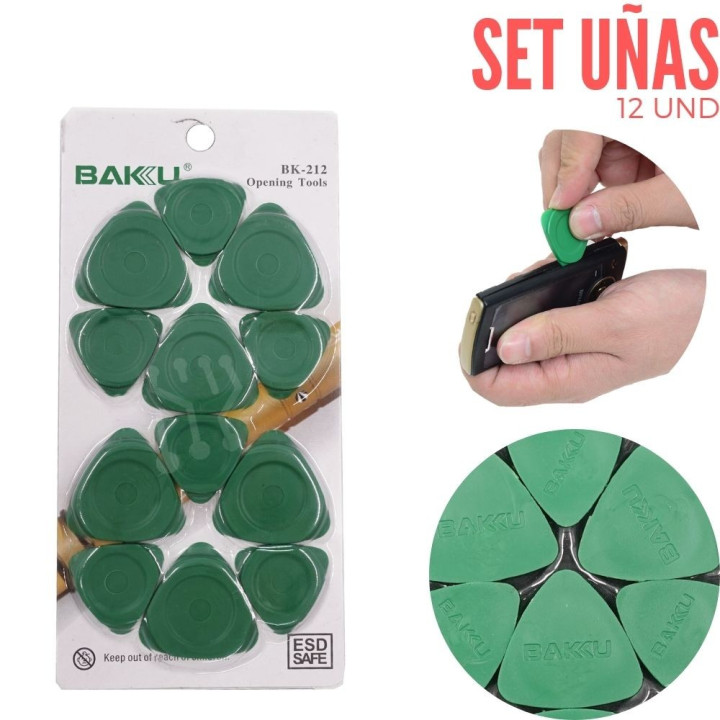 Set de Uñas Plasticas  (BK-212)