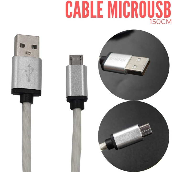 Cable USB A Micro USB (150cm)