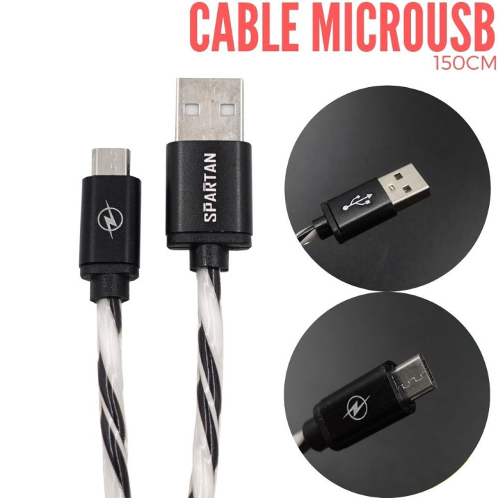 Cable USB A Micro USB (150cm)