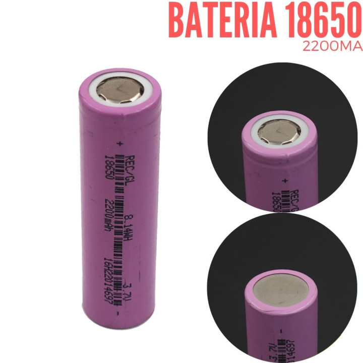 Batería Litio-ion 18650 2600mAh Industrial 3C