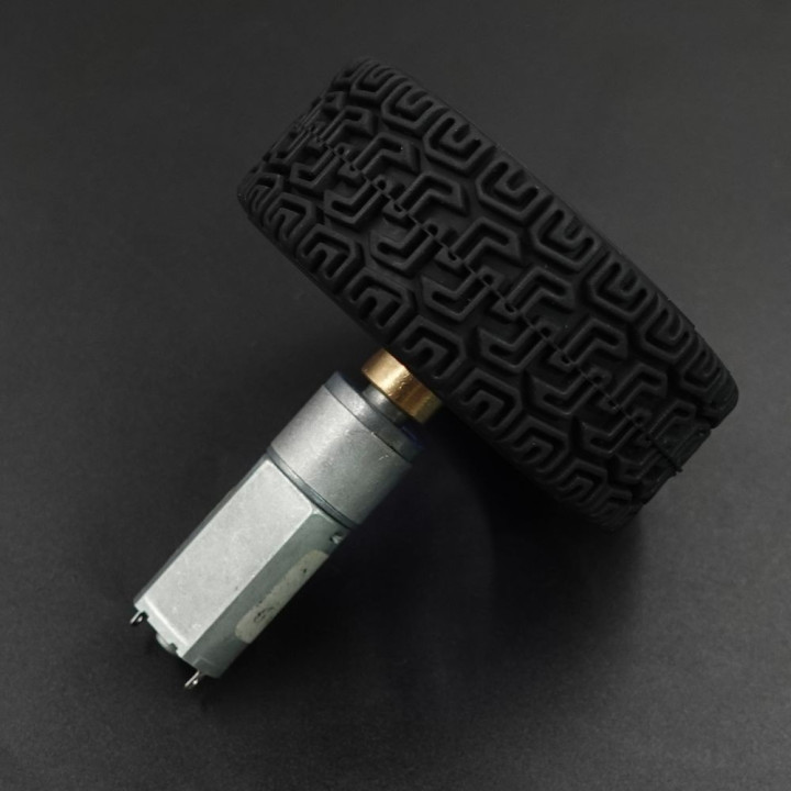 Rueda de Lujo en  Goma de 65mm