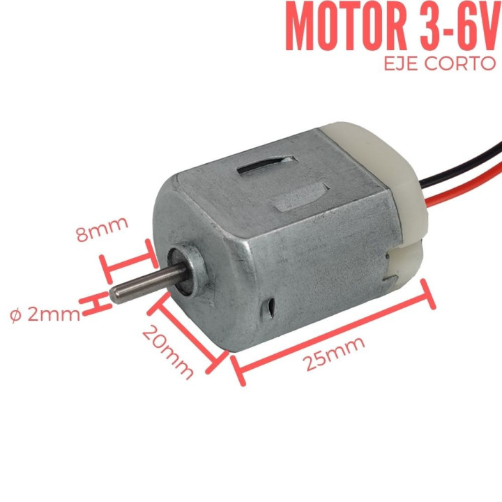 Motor DC  3-6V